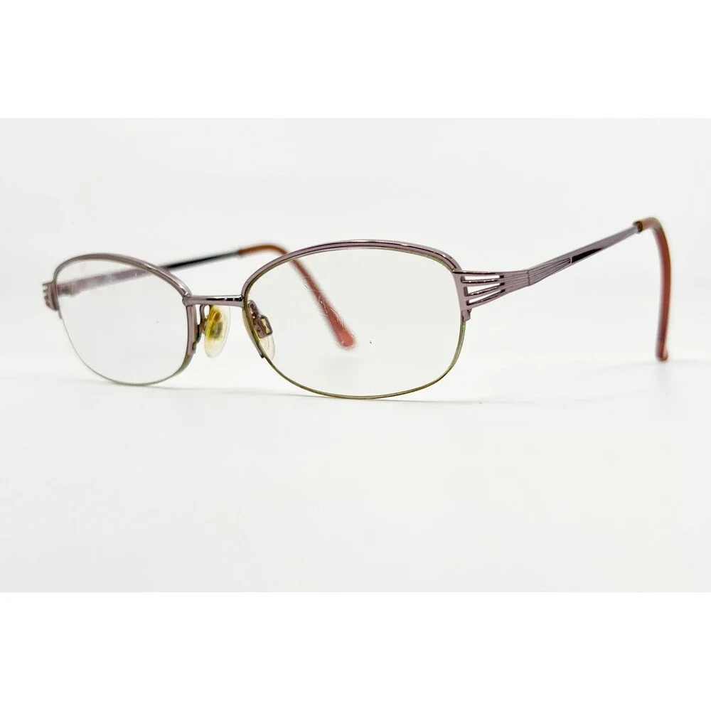 Traditions Eyeglasses Womens Purple Oval T 06 COL 80 50-18-140